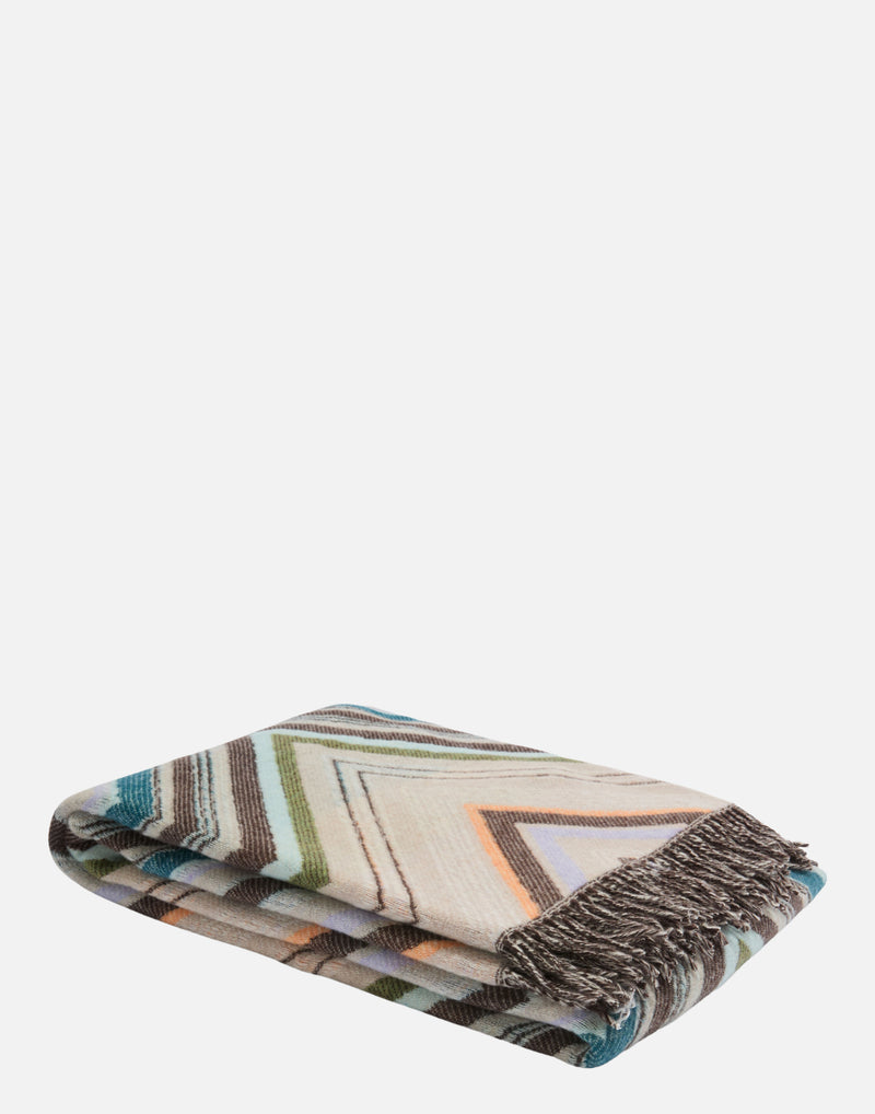 Chevron 138 Wool Blend Throw