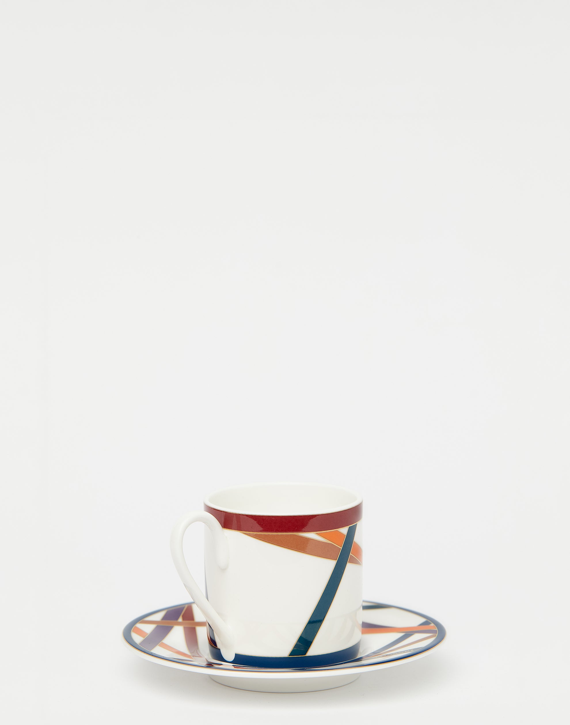 Nastri Porcelain Coffee Cup Set of 2