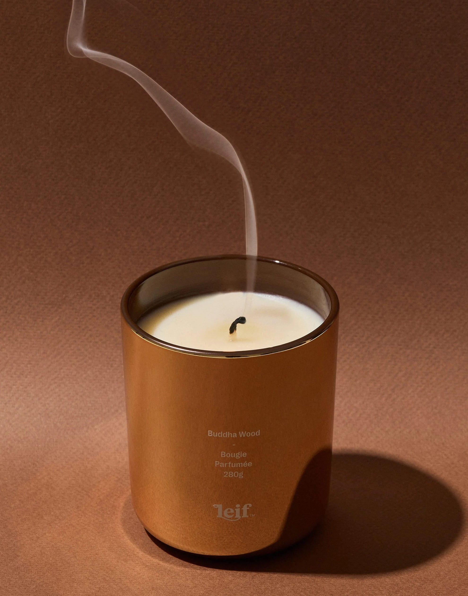 Limited Edition: Buddha Wood Gold Candle