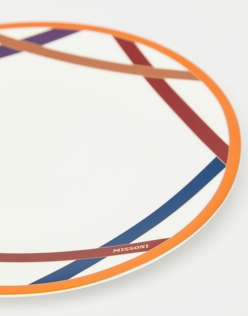 Nastri Porcelain Dinner Plate Set of 2