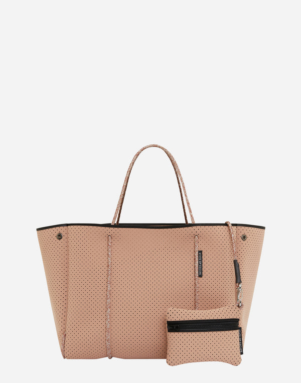 Washed Almond Escape Tote
