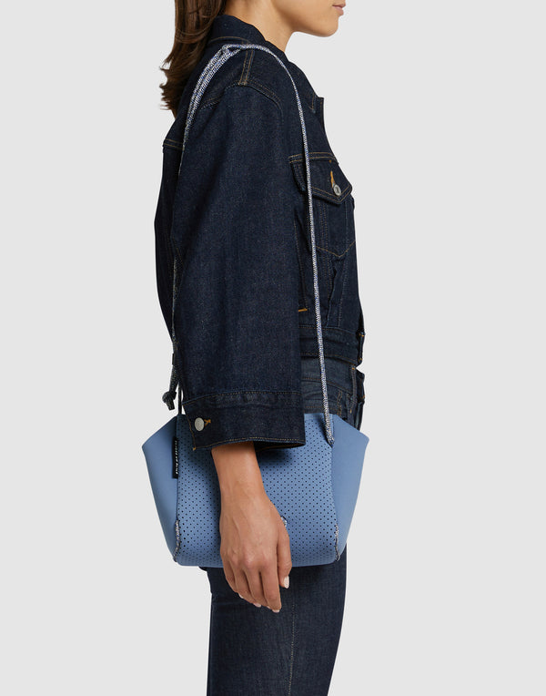 Washed Lapis Festival Crossbody Bag