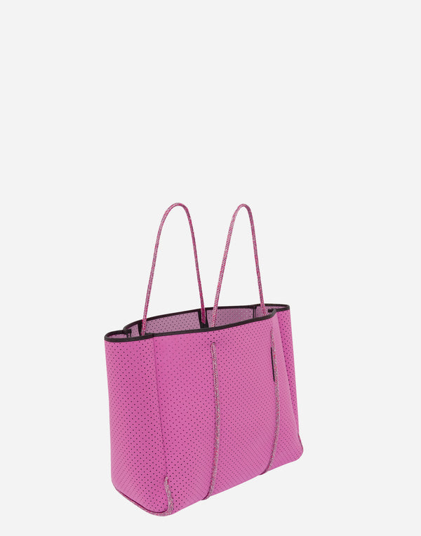Fuchsia & Orchid Dual Tone Flying Solo Tote