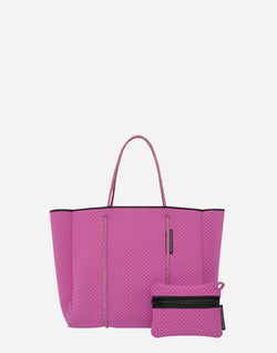 Fuchsia & Orchid Dual Tone Flying Solo Tote