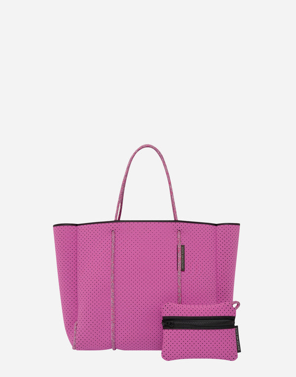 Fuchsia & Orchid Dual Tone Flying Solo Tote