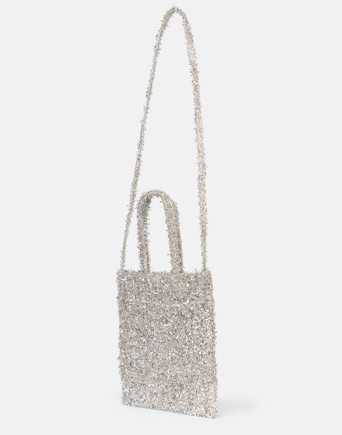 Silver & Gold Lametta Linda Bag