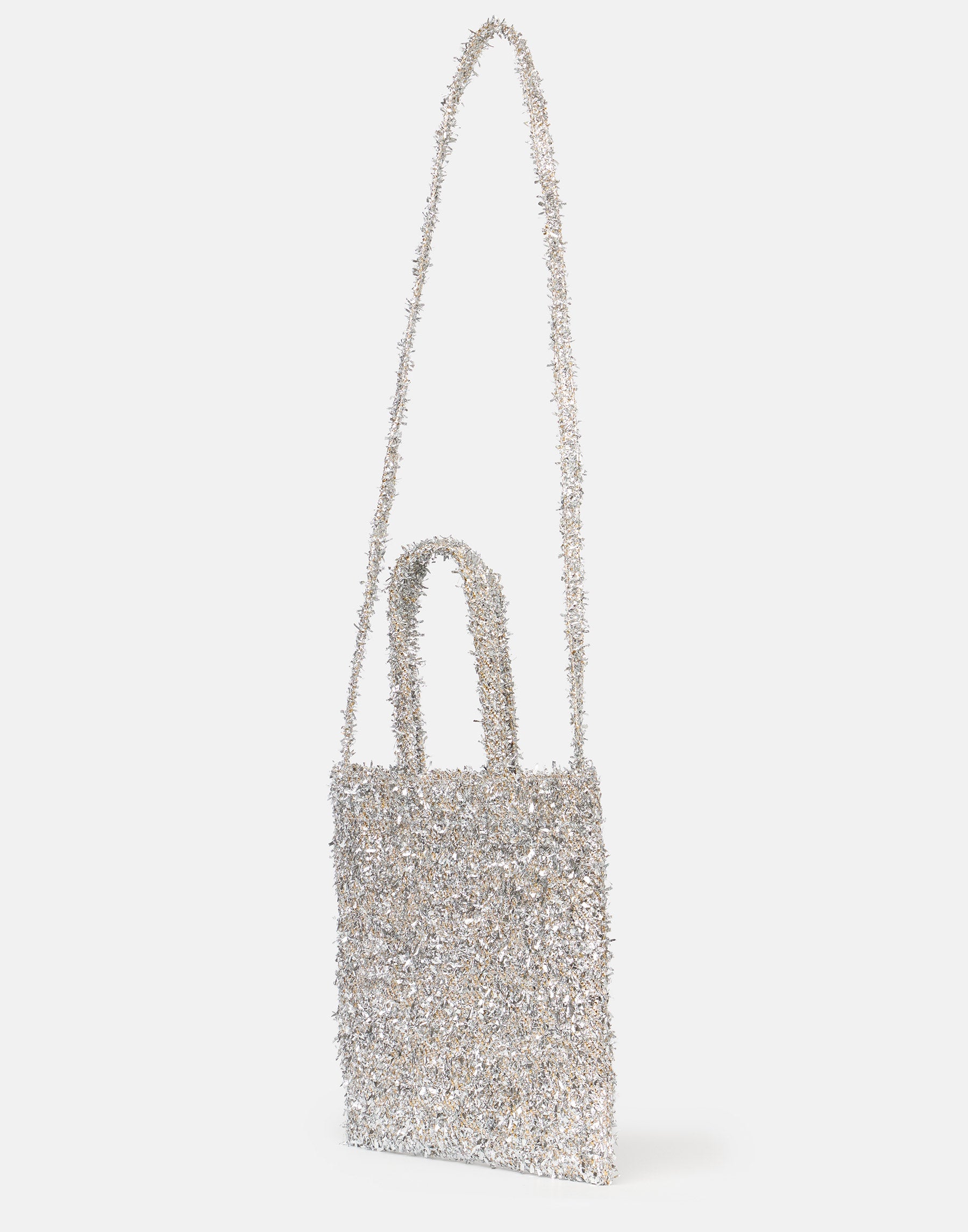 Silver/Gold Lametta Linda Bag