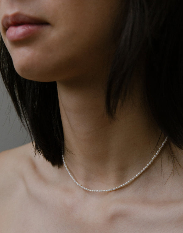 Pearl & Gold Lillie Necklace