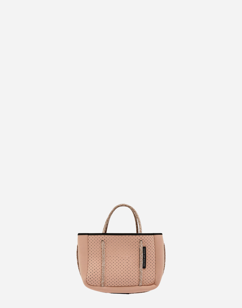 Washed Almond Micro Crossbody Bag