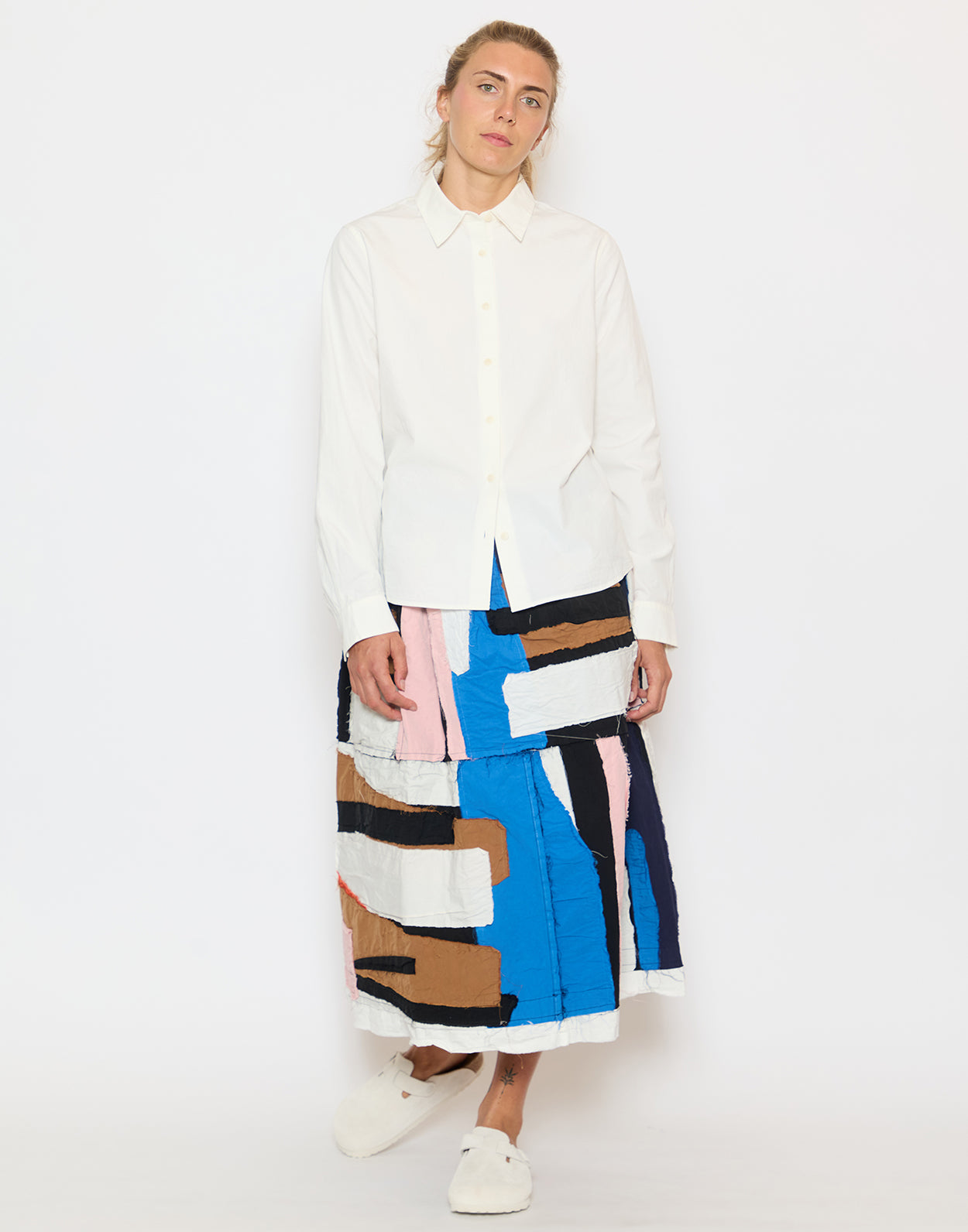 Off White Cotton Chloe Shirt