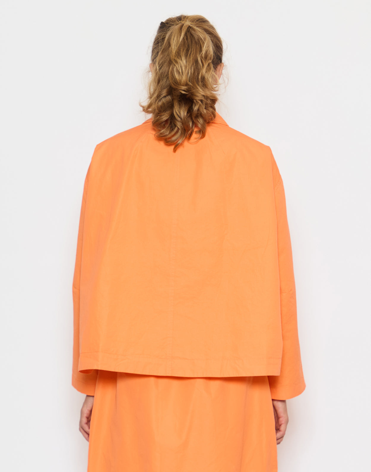 Pumpkin Cotton Drays Jacket