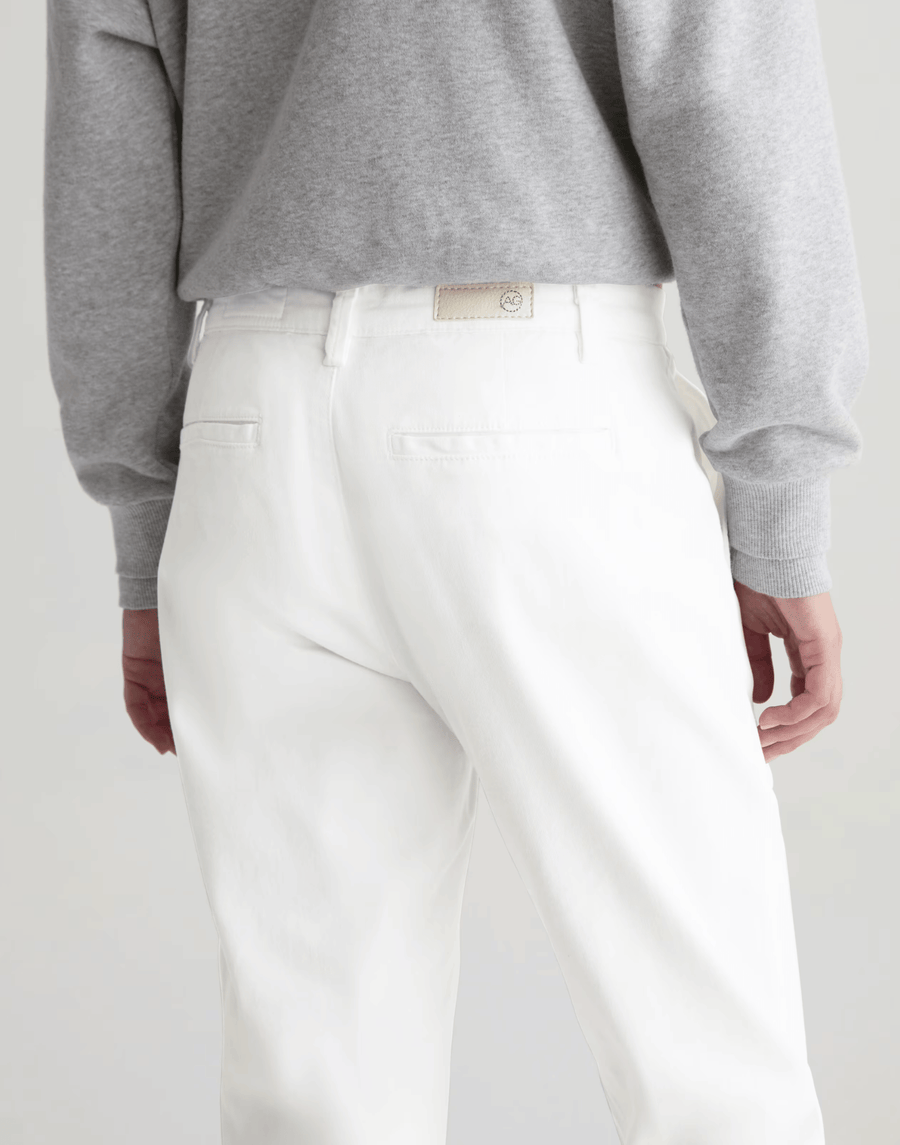 White Caden Trousers