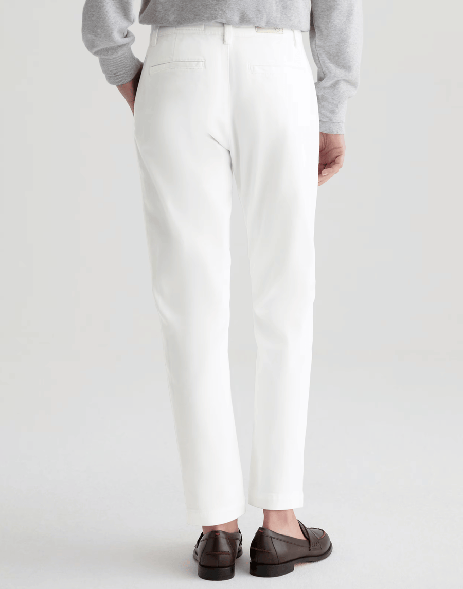 White Caden Trousers