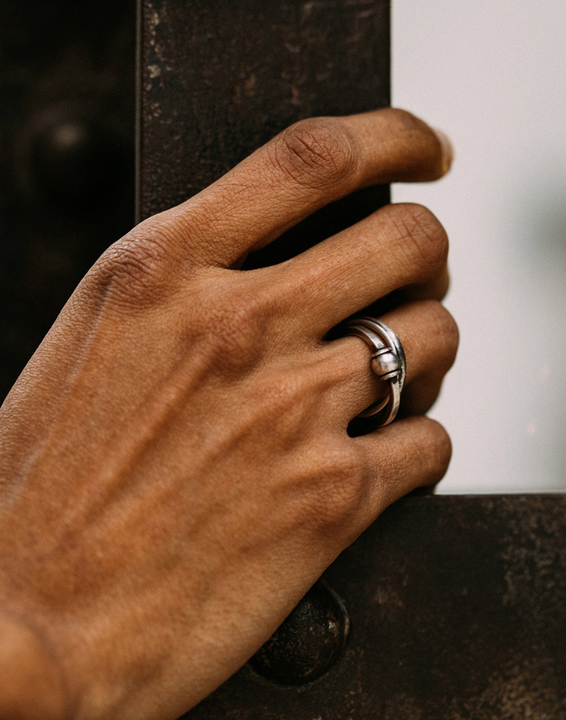 Silver Ring Pearl Ring