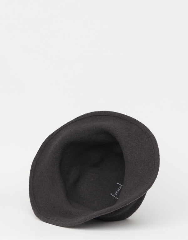 Dark Grey Traveller + Felt Hat