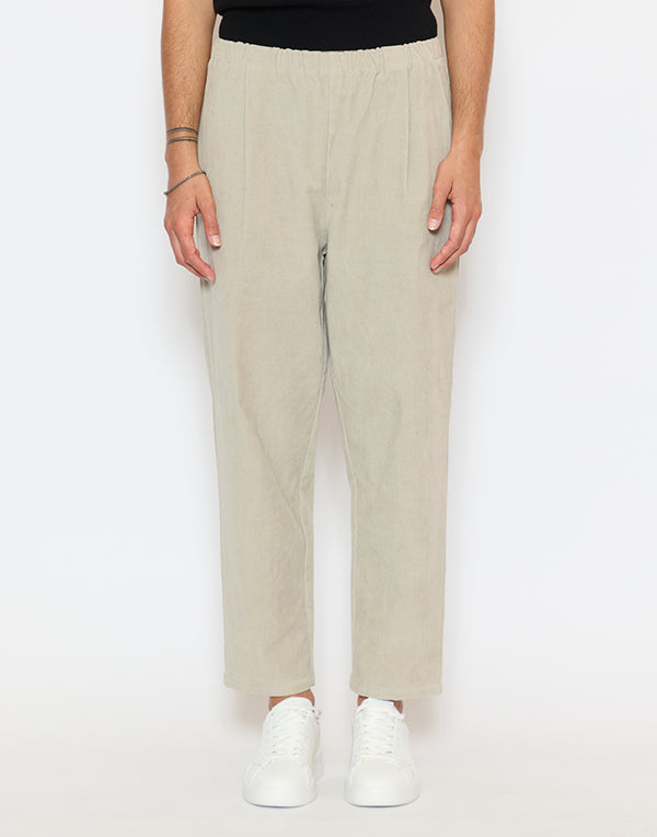 Sand Cotton Cord Trousers