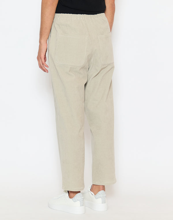 Sand Cotton Cord Trousers