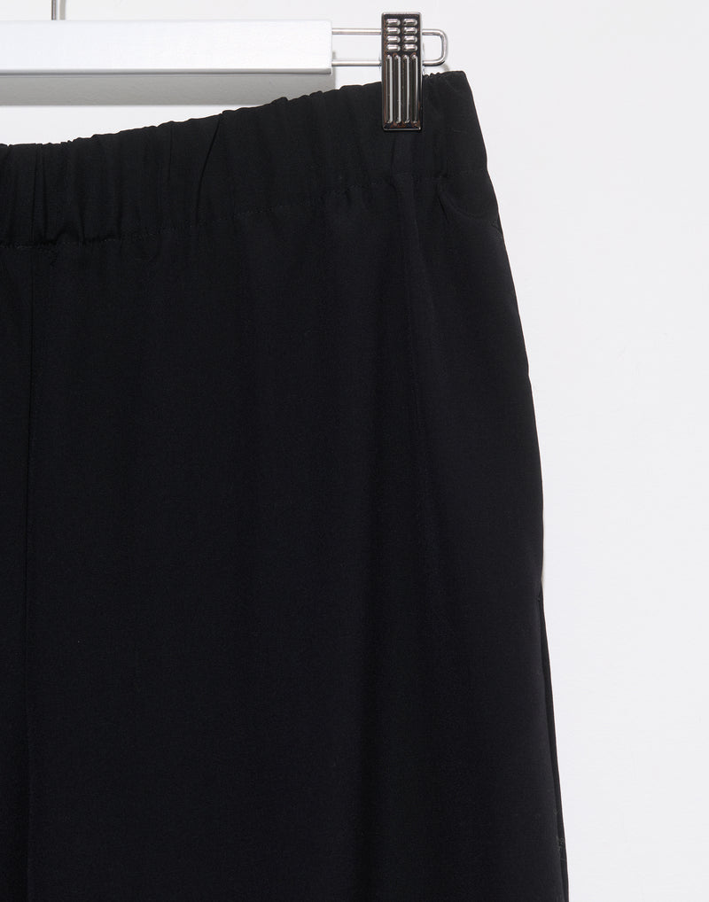 Black Wool Trousers