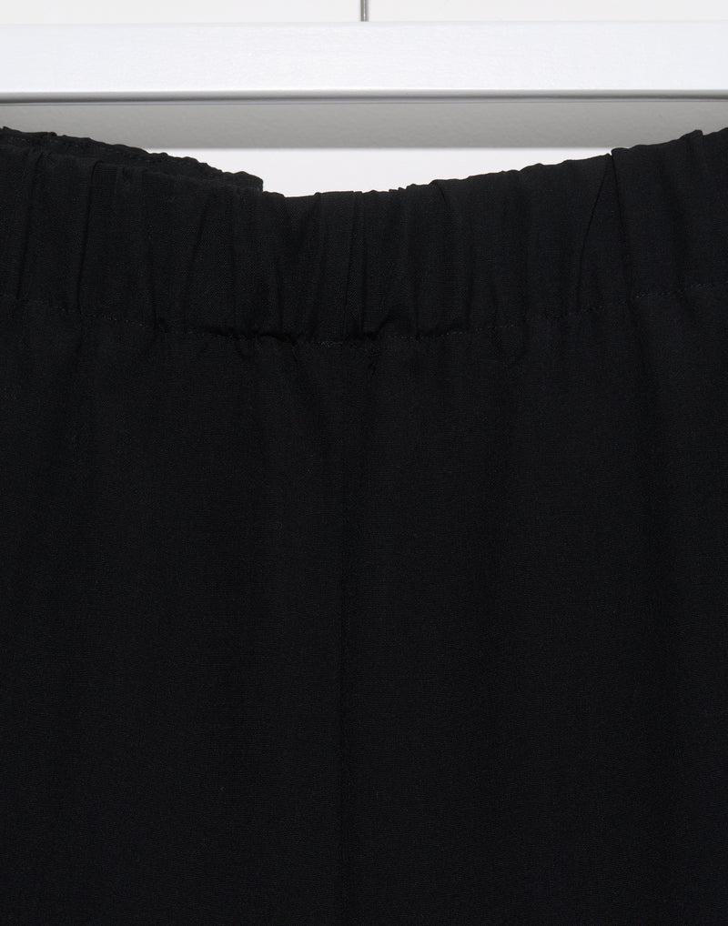 Black Wool Trousers