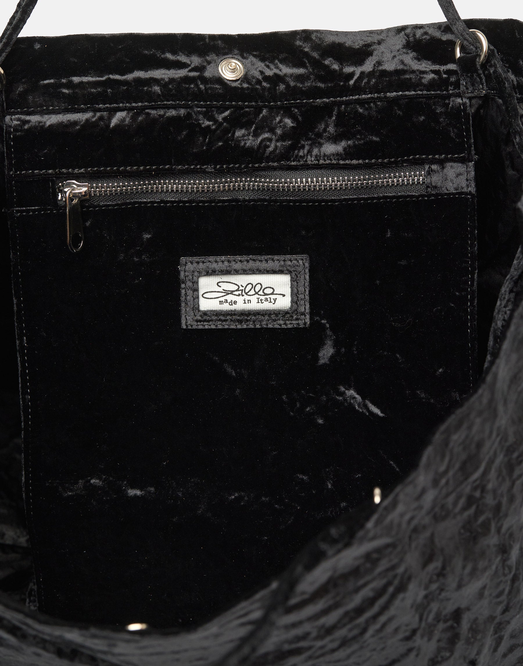 Black Velvet Maxi Tote Bag