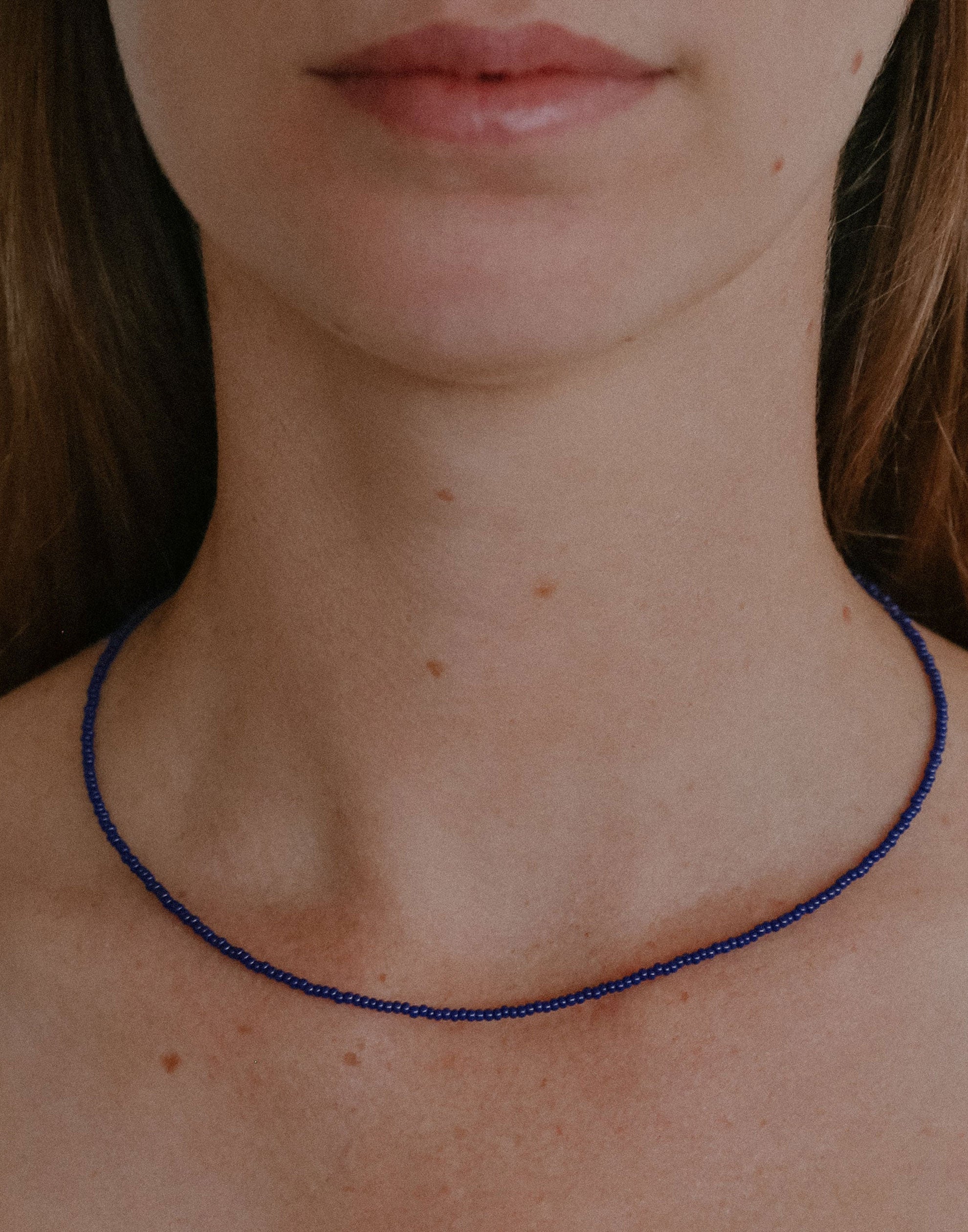 Blue & Gold Alberta Necklace