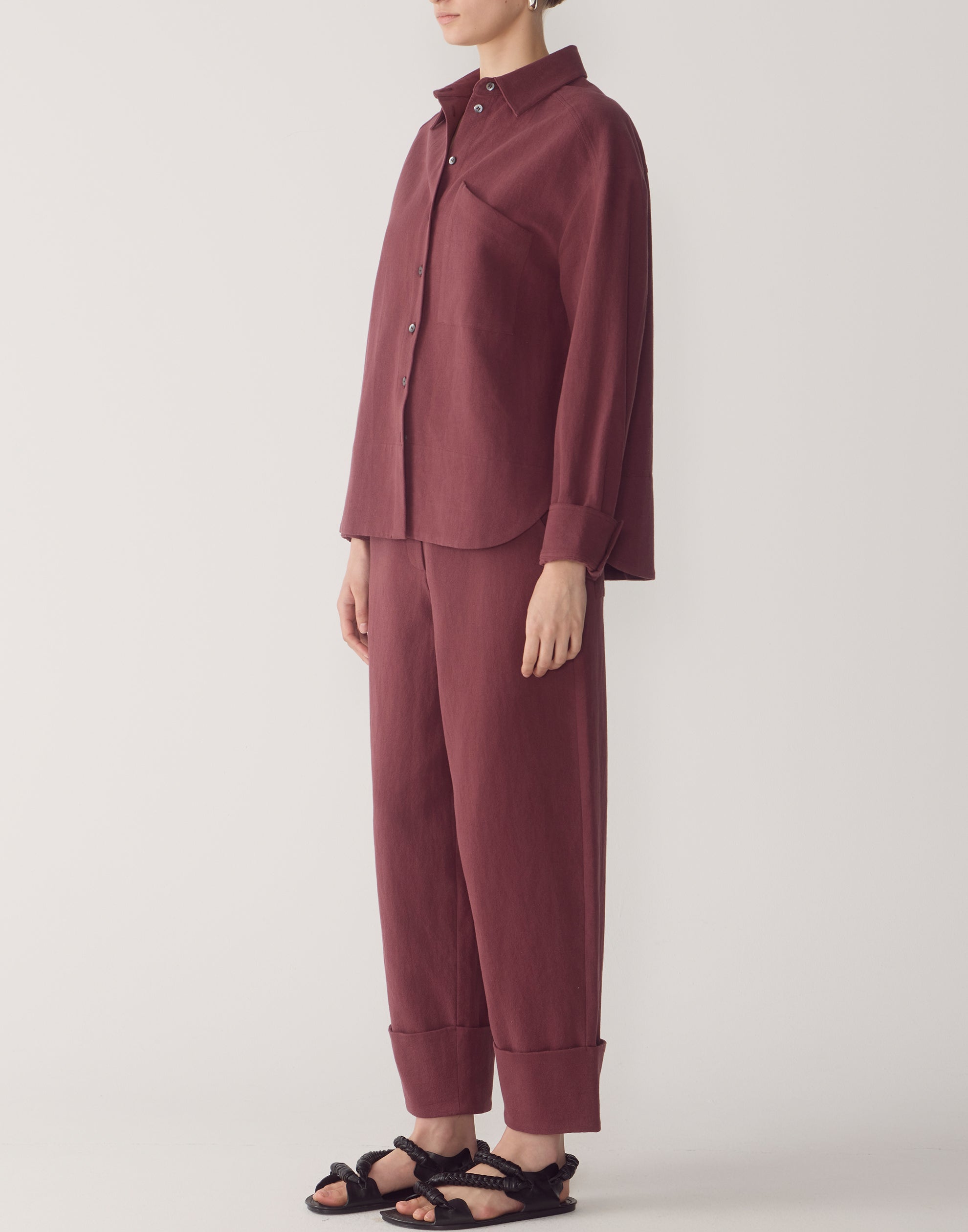 Mulberry Cotton & Linen Andrea Shirt