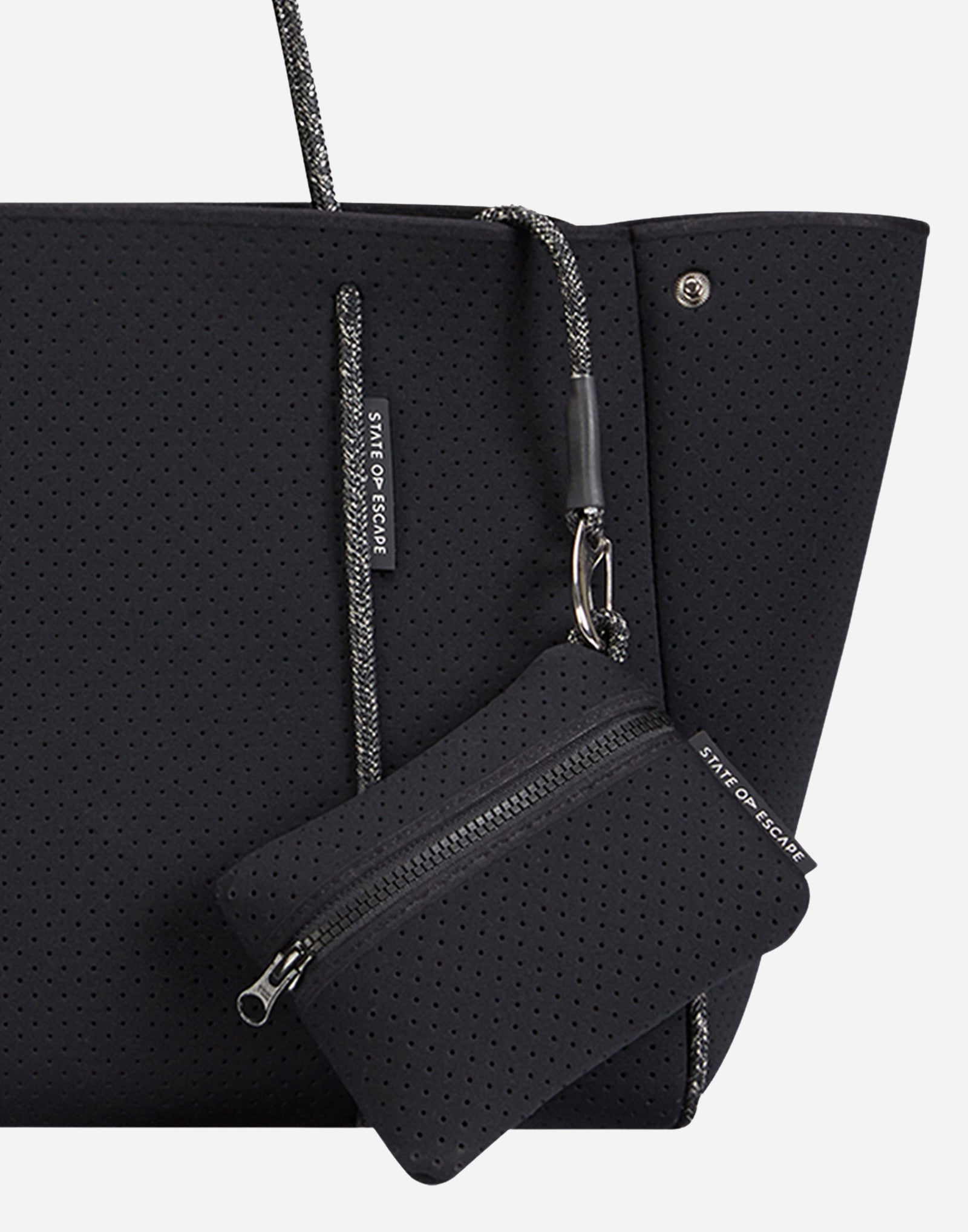 STATE OF ESCAPE Tote Bag (Voyager Black)