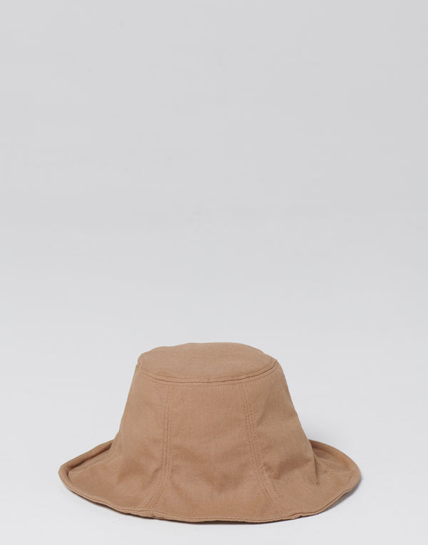 Hazelnut Cotton & Linen Everyday Hat