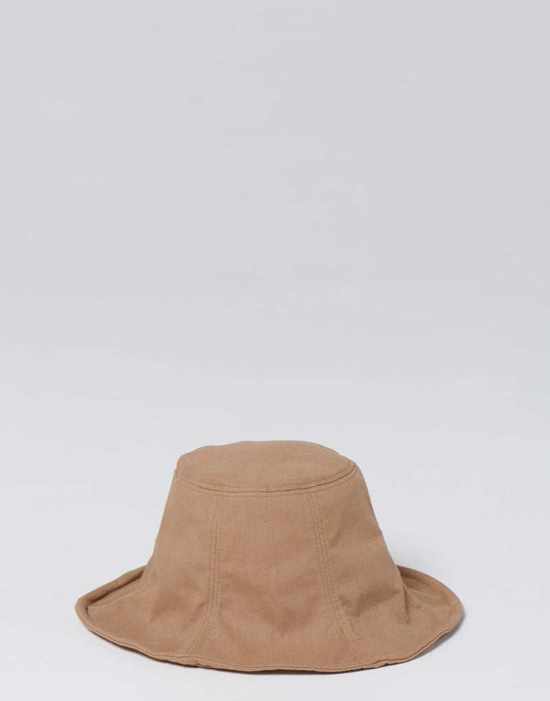 Hazelnut Cotton & Linen Everyday Hat
