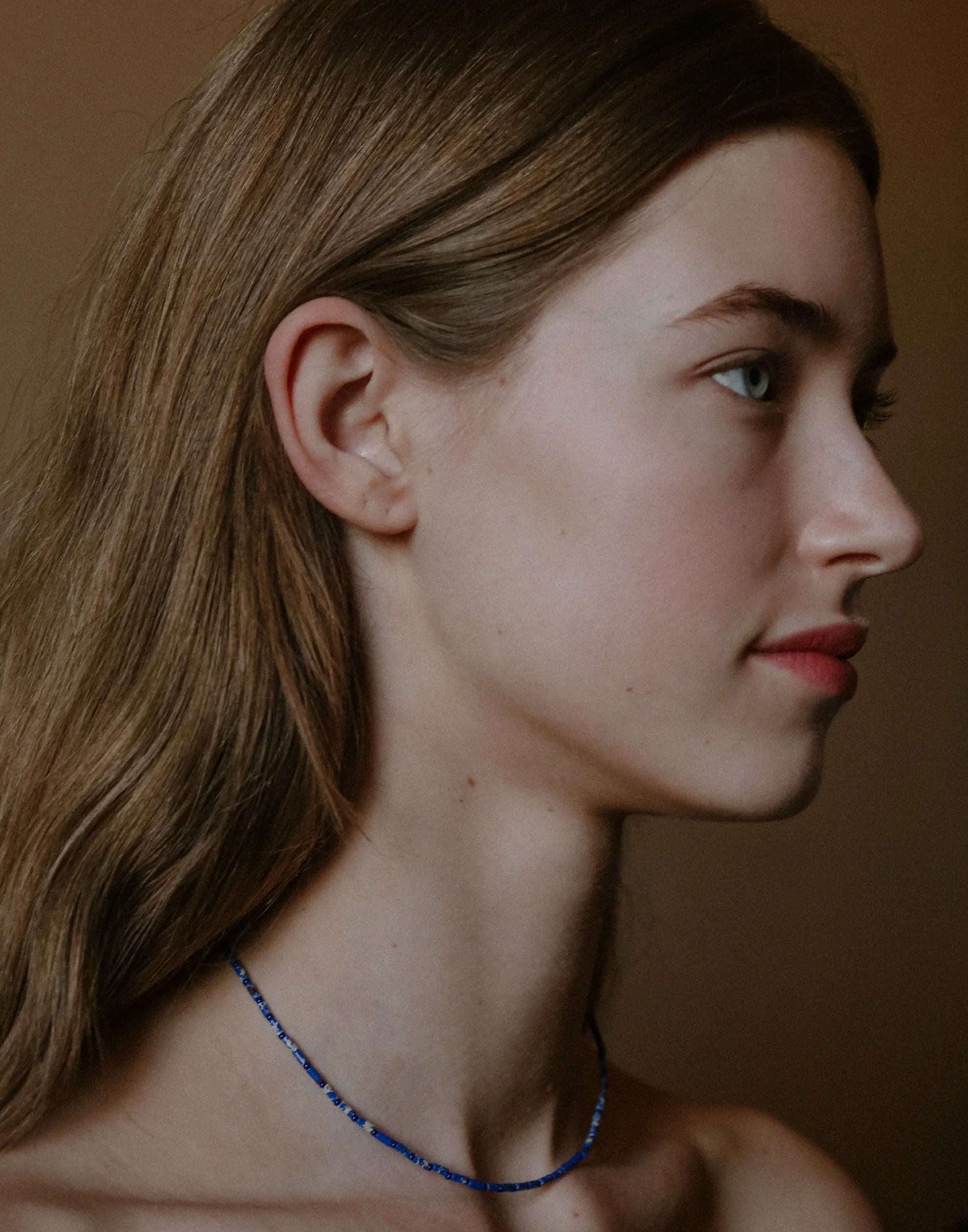 Blue & Silver Francis Necklace