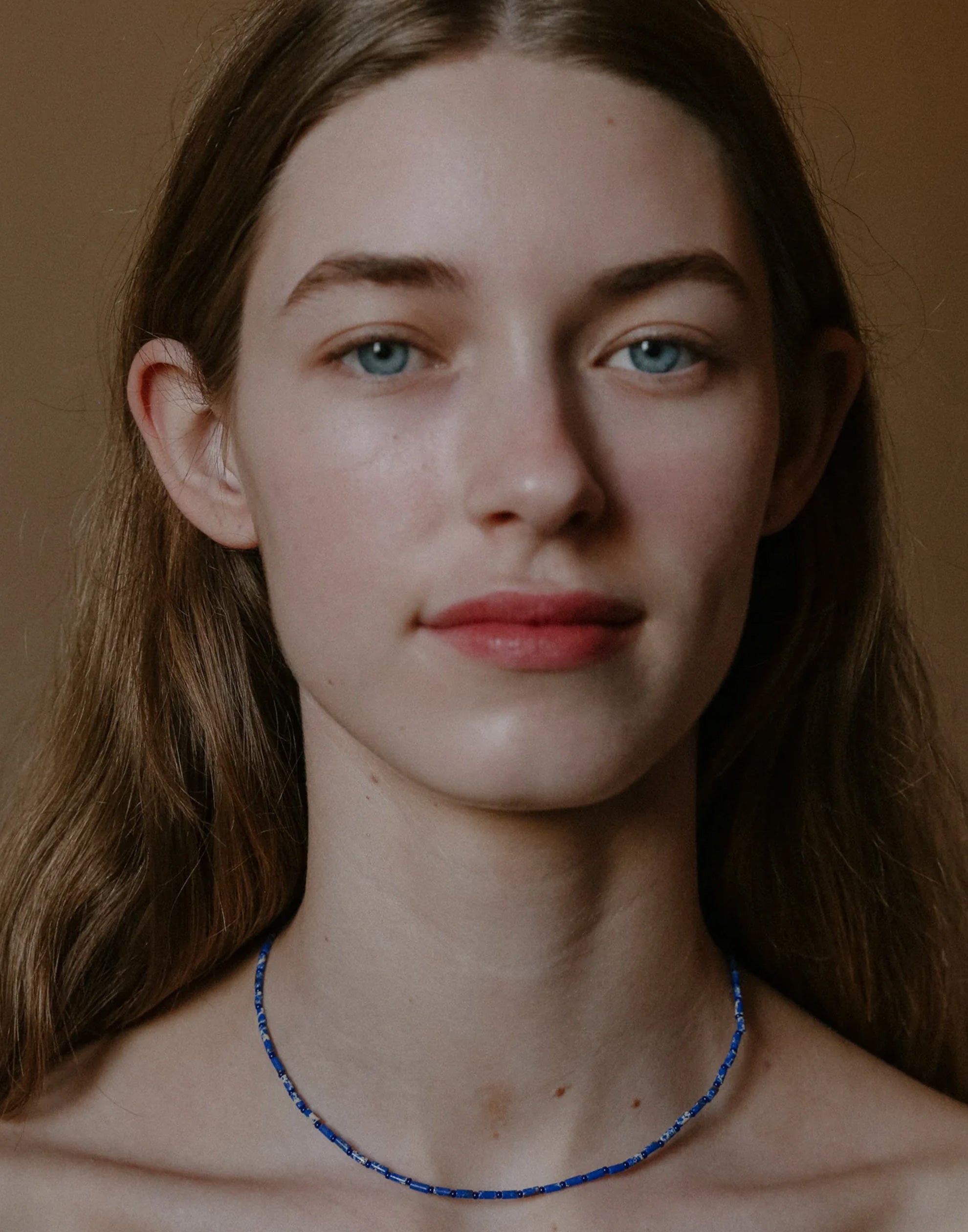 Blue & Silver Francis Necklace