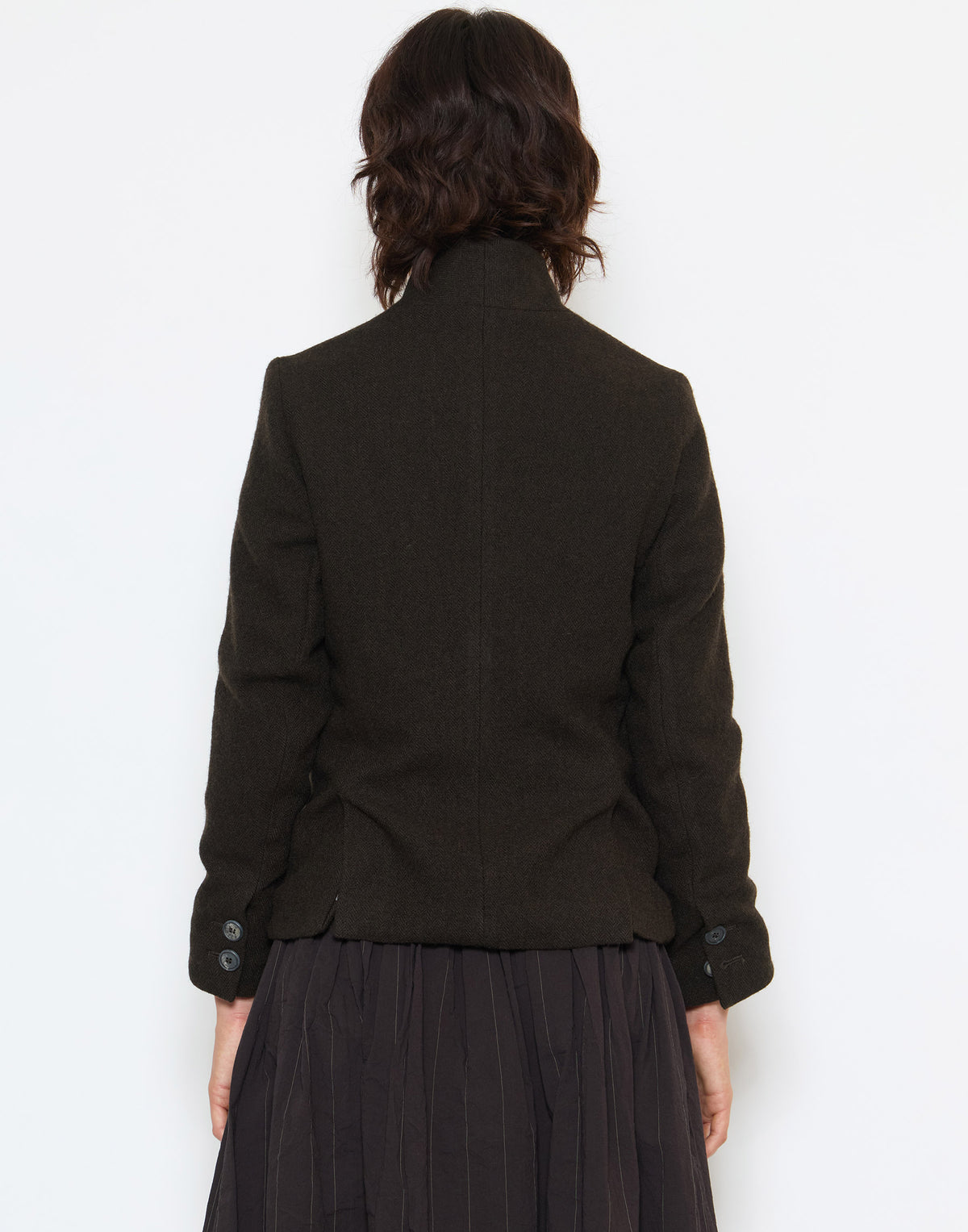 Bark Brown Wool Tyrol Jacket