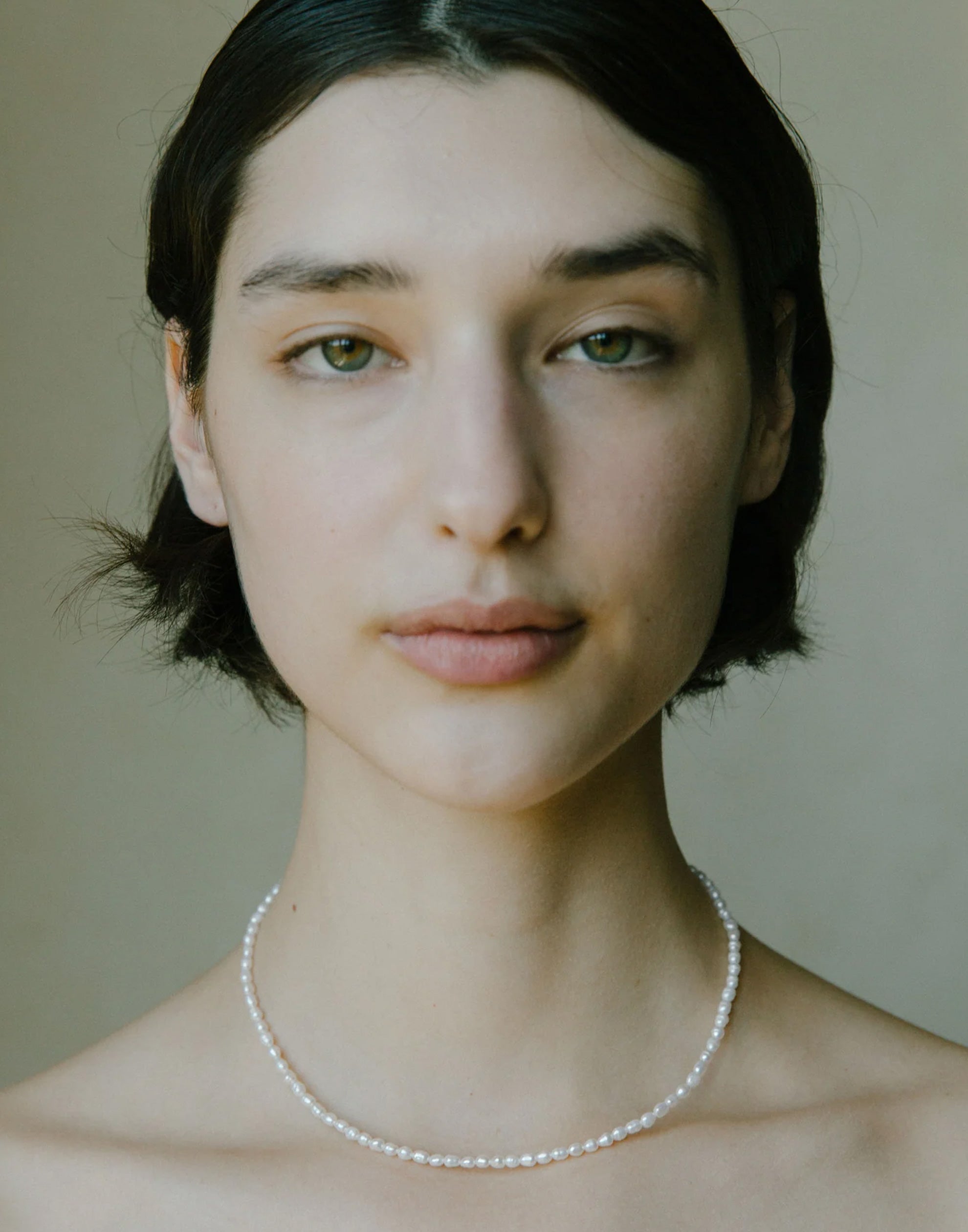 Pearl & Silver Lillie Necklace