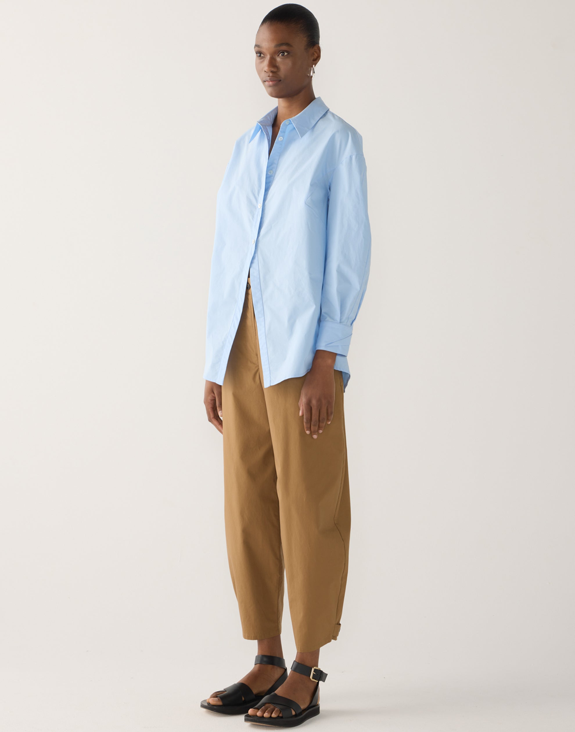 Cocoa Cotton & Tencel Edith Pants