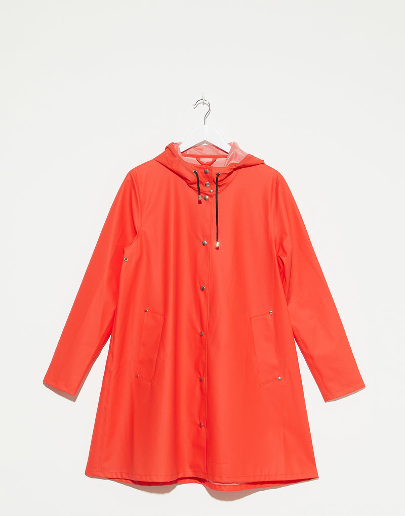 Faded Red Lightweight Mosebacke Raincoat