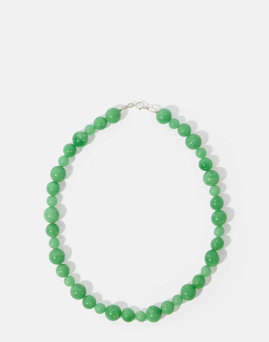 Zambian Jade & Silver Raphael Necklace