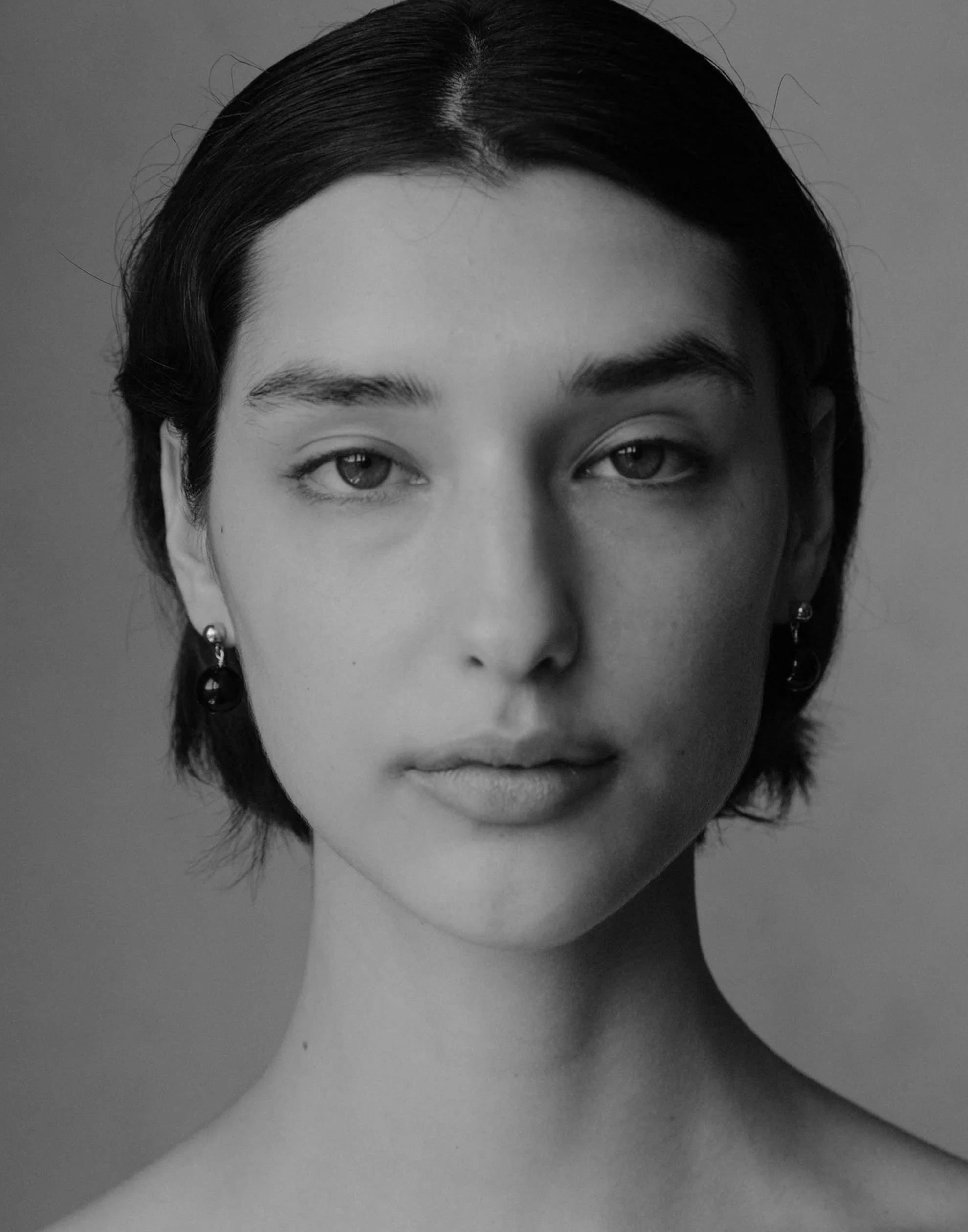 Onyx & Silver Porter Drop Earrings