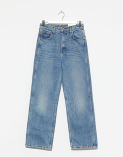 Reese Vintage High-Rise Plein Jeans