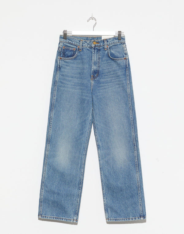 Reese Vintage High-Rise Plein Jeans