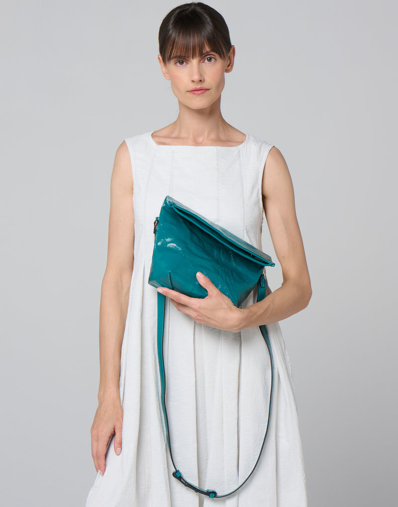 Lago Patent Leather Shoulder Bag