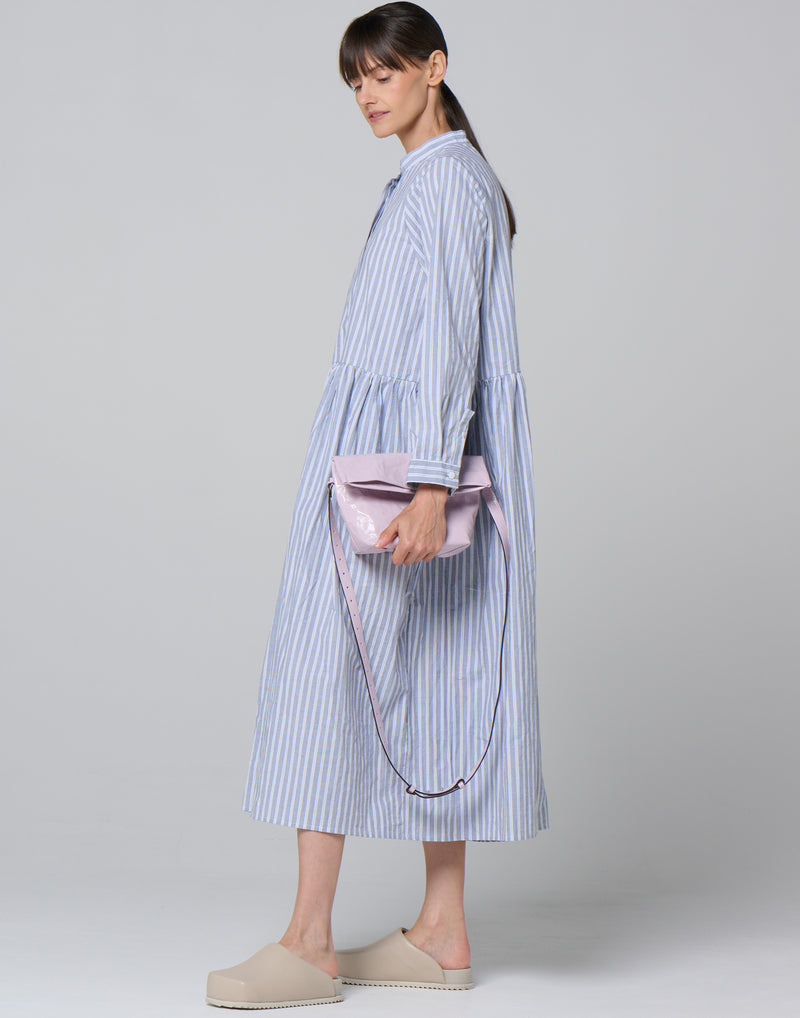 Mirtillo Patent Leather Shoulder Bag