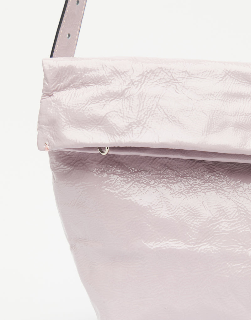 Mirtillo Patent Leather Shoulder Bag