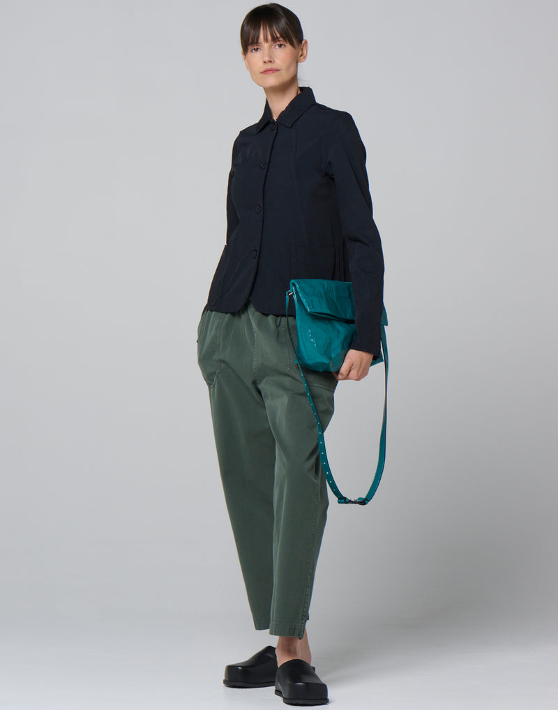 Lago Patent Leather Big Shoulder Bag