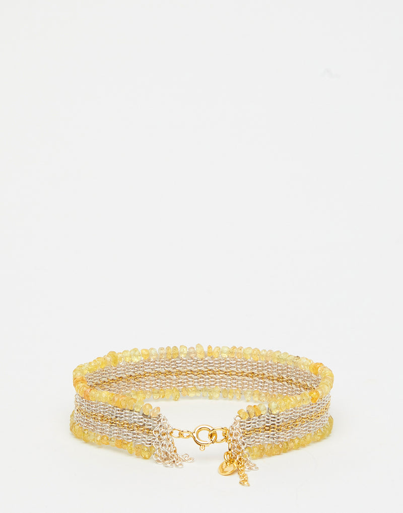 Yellow Sapphire Bracelet