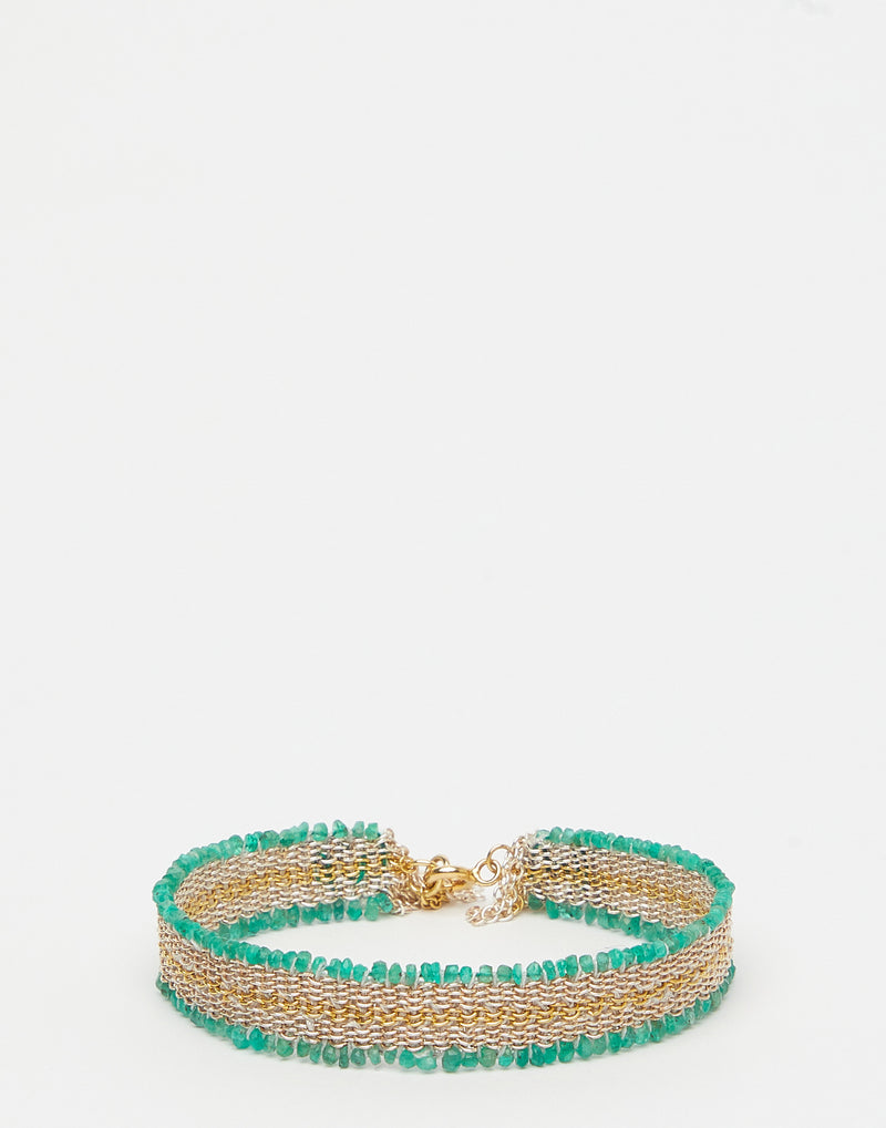 stephanie-schneider-green-emerald-silver-silk-bracelet.jpeg