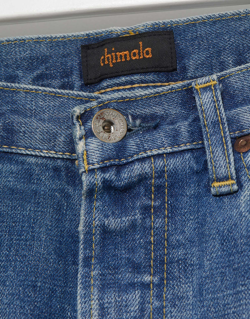 Selvedge Denim Vintage Straight Cut Jeans