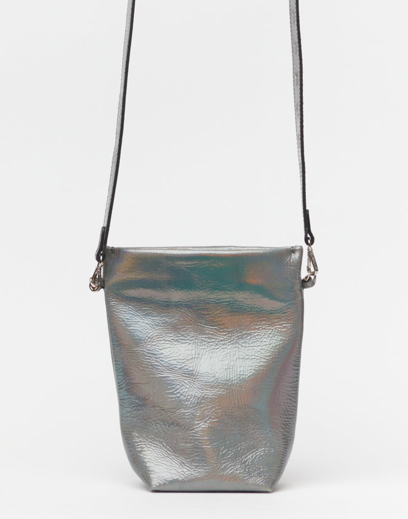 Thunder Leather Cross Body Belt Bucket Bag