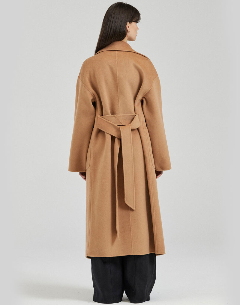 Camel Cashmere & Wool Camilla Coat