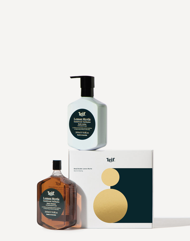 The Body Double Lemon Myrtle Gift Set 260ml