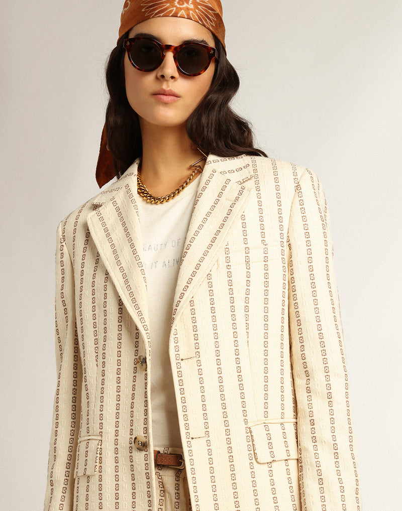 Journey Cotton Jacquard Jacket